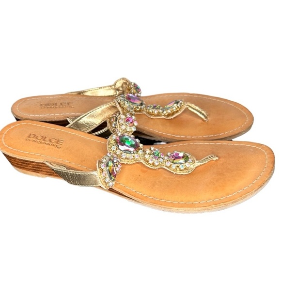 Dolce by Mojo Moxy Wedge Sandals - Picture 4 of 7